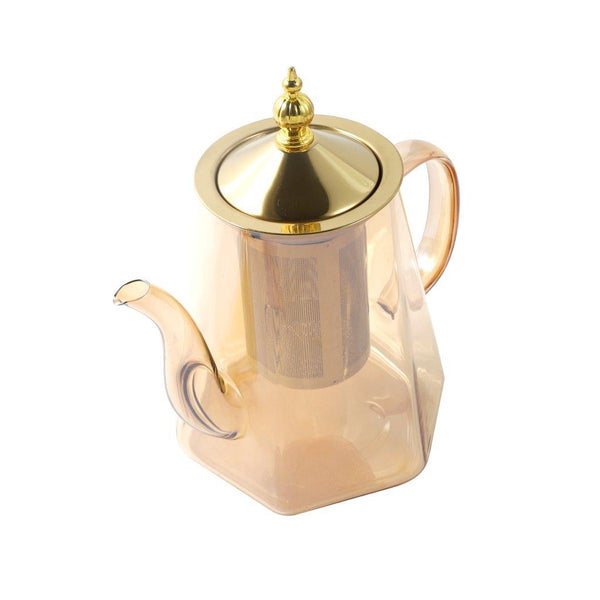 Glass Tea Pot Kettle with Strainer Infuser 800 ml