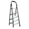 Folding Ladder 5 Tier Stool Portable Non-slip Home Kitchen Step Stool