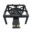 Cast Iron Gas Stove with 4 rings Gas Burner 48.5*48.5*38 cm