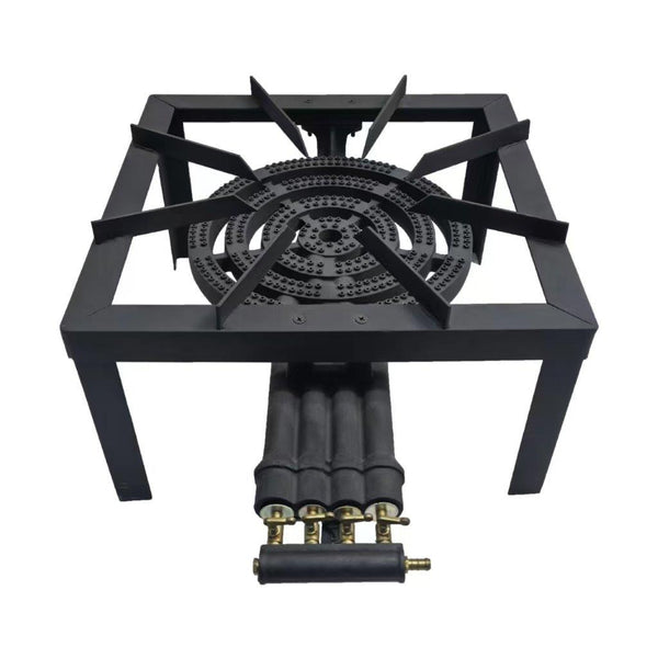 Cast Iron Gas Stove with 4 rings Gas Burner 48.5*48.5*38 cm