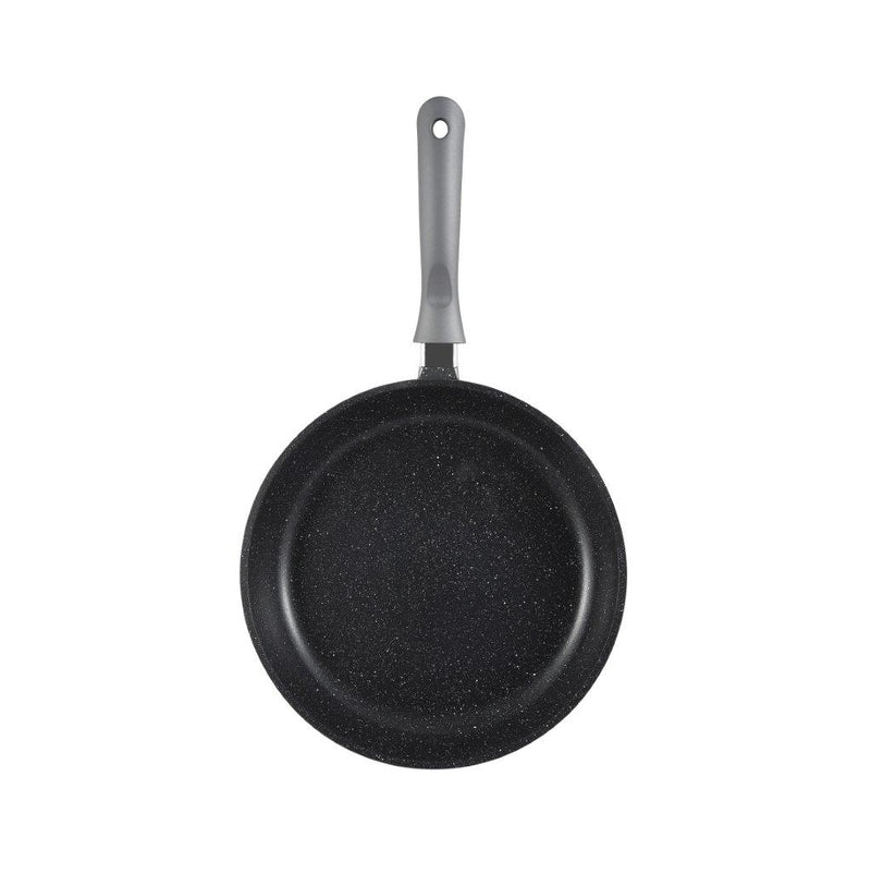 Chef and Cook Non Stick Frypan Marble Coated Die Cast Aluminium Grey Induction 20cm