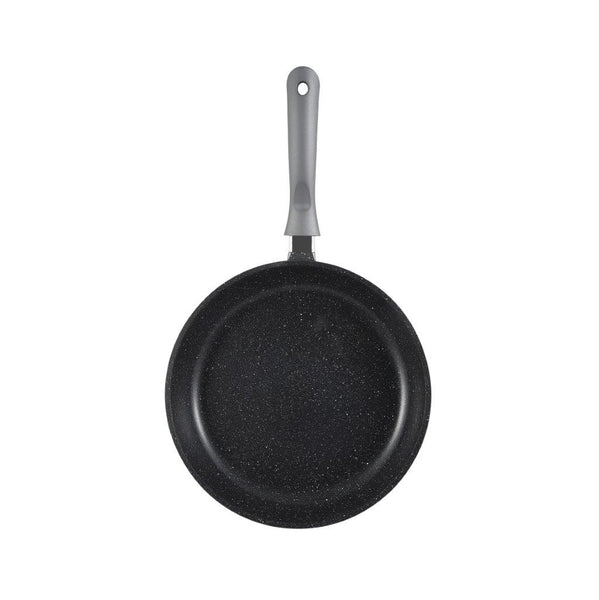 Chef and Cook Non Stick Frypan Marble Coated Die Cast Aluminium Grey Induction 20cm