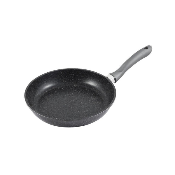 Chef and Cook Non Stick Frypan Marble Coated Die Cast Aluminium Grey Induction 20cm