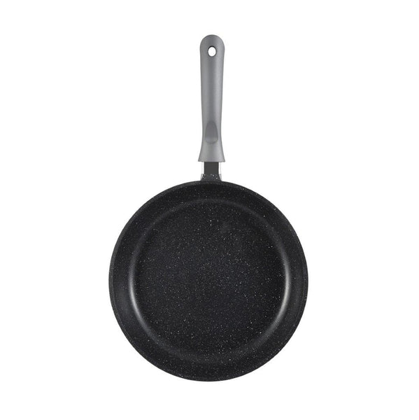 Chef and Cook Non Stick Frypan Marble Coated Die Cast Aluminium Grey Induction  24cm