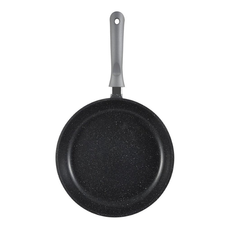 Chef and Cook Non Stick Frypan Marble Coated Die Cast Aluminium Grey Induction  28cm