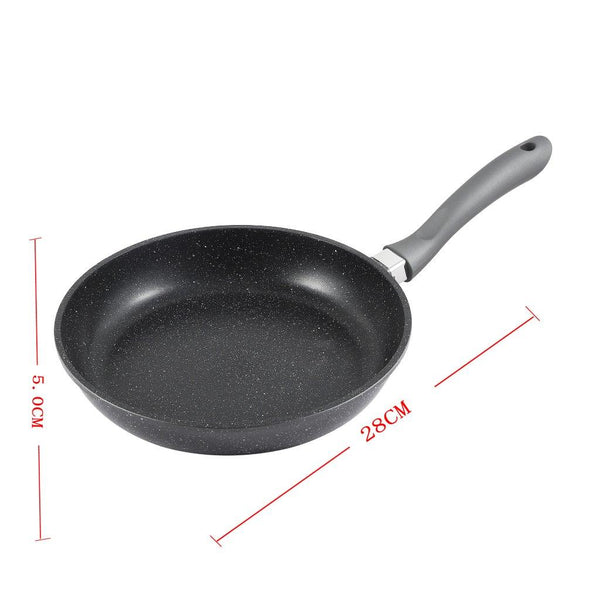 Chef and Cook Non Stick Frypan Marble Coated Die Cast Aluminium Grey Induction  28cm