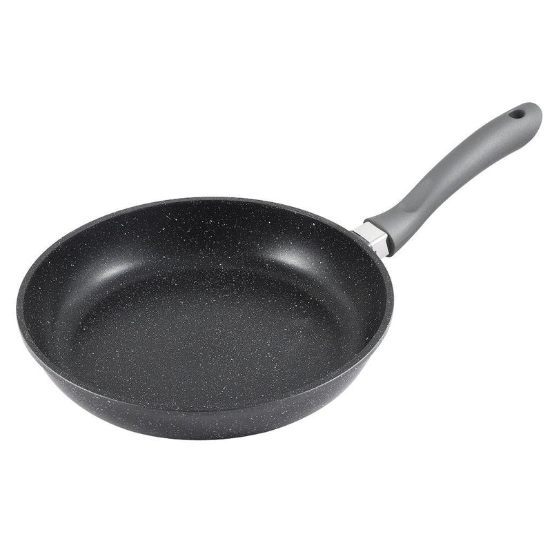 Chef and Cook Non Stick Frypan Marble Coated Die Cast Aluminium Grey Induction  30cm