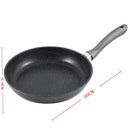 Chef and Cook Non Stick Frypan Marble Coated Die Cast Aluminium Grey Induction  30cm