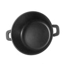 Chef & Cook Marble Grey Casserole Pot Set of 4 – 20cm, 24cm, 28cm & 32cm