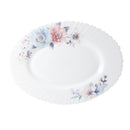 Royal Floral Pattern Ceramic Dinnerware Set of 72 pcs with Dinner Plate Bowls Serveware