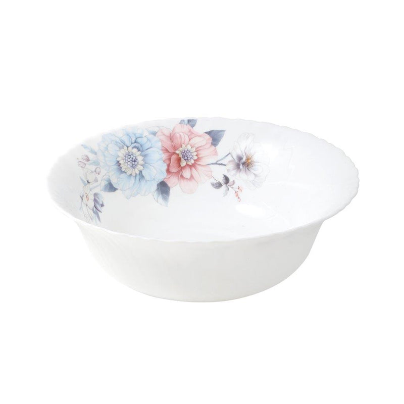 Royal Floral Pattern Ceramic Dinnerware Set of 72 pcs with Dinner Plate Bowls Serveware