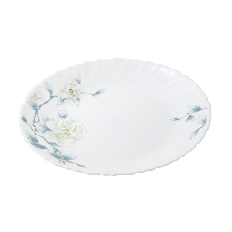 Royal Floral Pattern Ceramic Dinnerware Set of 72 pcs with Dinner Plate Bowls Serveware