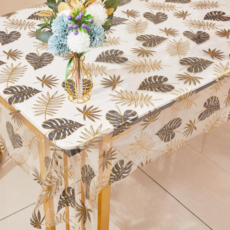 Premium Abstract Design PVC Table Cloth Table Cover Protector 1.37*20 m