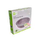 Chef and Cook Black Round Baking Tray Set 28/30/34 cm