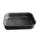 Black Rectangle Baking Tray Set 27*5.9/29*5.9/34*6.5 cm