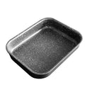 Black Rectangle Baking Tray Set 27*5.9/29*5.9/34*6.5 cm