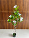 Realistic Touch Artificial Orchid Flower Deco Pot
