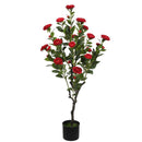 Realistic Touch Artificial Orchid Flower Deco Pot