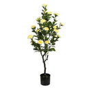 Realistic Touch Artificial Orchid Flower Deco Pot