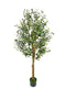 Realistic Touch Artificial Orchid Flower Deco Pot