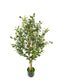 Realistic Touch Artificial Orchid Flower Deco Pot