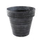 Plastic Black Plant Caddy Flower Pot Planter 28*26 cm