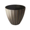 Plastic Golden Plant Caddy Flower Pot Planter 30*27 cm