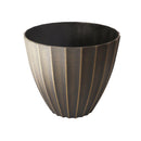 Plastic Golden Plant Caddy Flower Pot Planter 40*35.5 cm