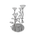 Elegant Glass Craft Metal Candleholder Wedding Table Centrepiece 20*34 cm