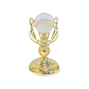 Elegant Metal Craft Glass Sphere Wedding Table Centrepiece 13*24 cm