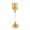 Engraved Design Elegant Metal Candleholder Wedding Table Centrepiece  14*48 cm