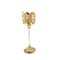 Engraved Design Elegant Metal Candleholder Wedding Table Centrepiece  13*33 cm