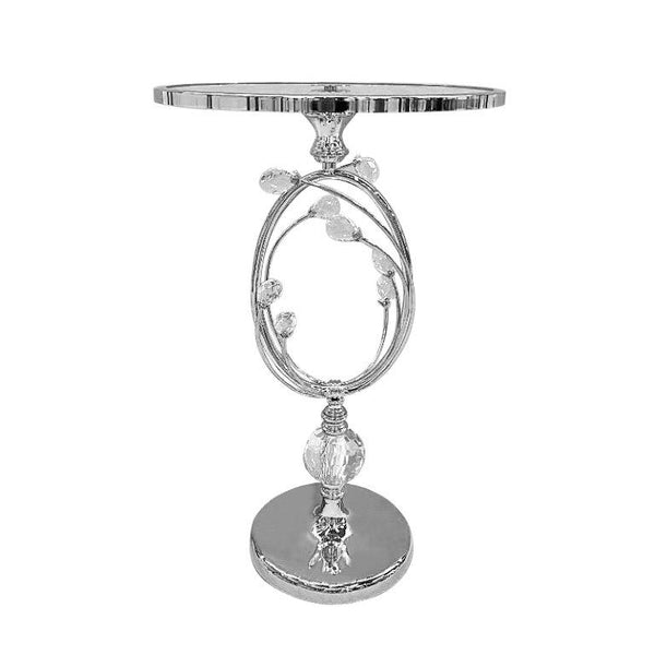 Engraved Design Elegant Metal Deco Craft Wedding Table Centrepiece  35*58 cm