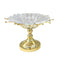 Engraved Design Elegant Metal Deco Craft Wedding Table Centrepiece  38X25 cm