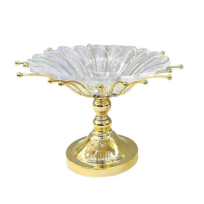 Engraved Design Elegant Metal Deco Craft Wedding Table Centrepiece  38X25 cm