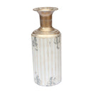 Home Decor Tabletop Gold Abstract Metal Vase 11.5X40 cm