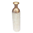 Home Decor Tabletop Gold Abstract Metal Vase 9X54 cm