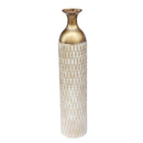 Home Decor Tabletop Gold Abstract Metal Vase 9X64 cm