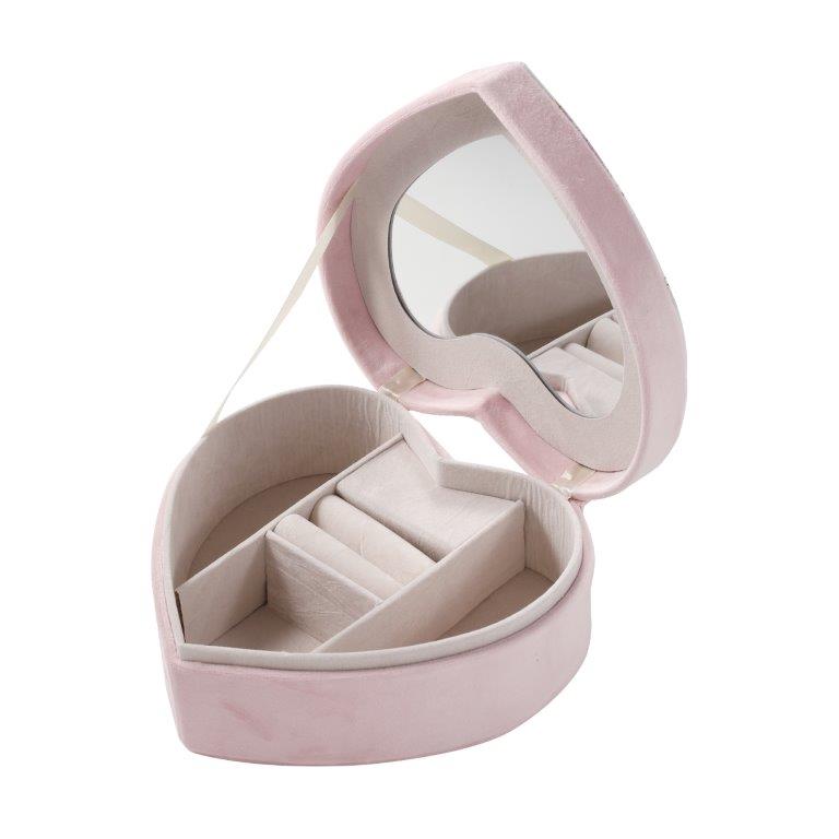 MDF Elegant Design Fashion Jewellery Box for Women 15.5*18*7 cm