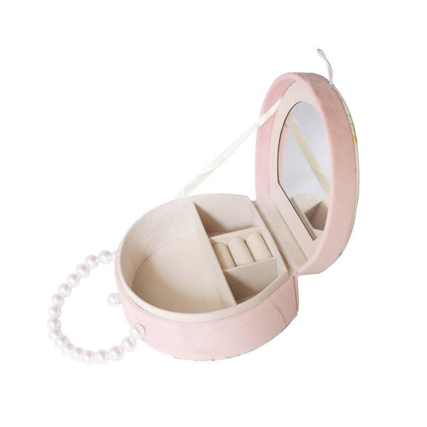 MDF Elegant Design Fashion Jewellery Box for Women 18.5*14.5*7 cm