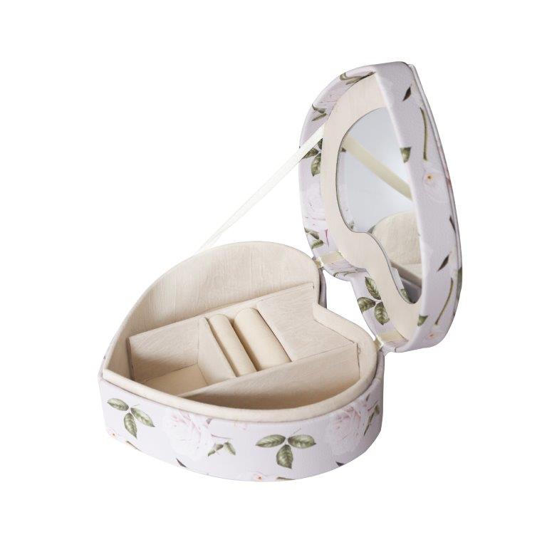 MDF Elegant Design Fashion Jewellery Box for Women 17*14*7 cm