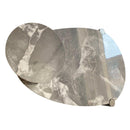 Metal Stonetop Coffee Table 124*79*37 cm