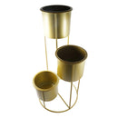 Home Decor Gold Metal Corner Plant Stand ** Inspect 40*80 cm