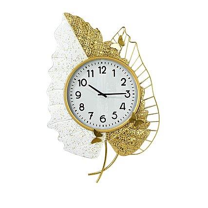 Decorative Abstract Shape Gold Metal Frame Wall Mirror  61*90*6 cm