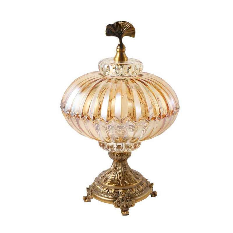 Glass Craft Wedding table Centrepiece 25*40 cm