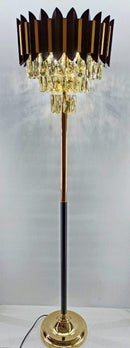 Home Decor Floor Lamp Metal Base Artistic Shade 152*40 cm