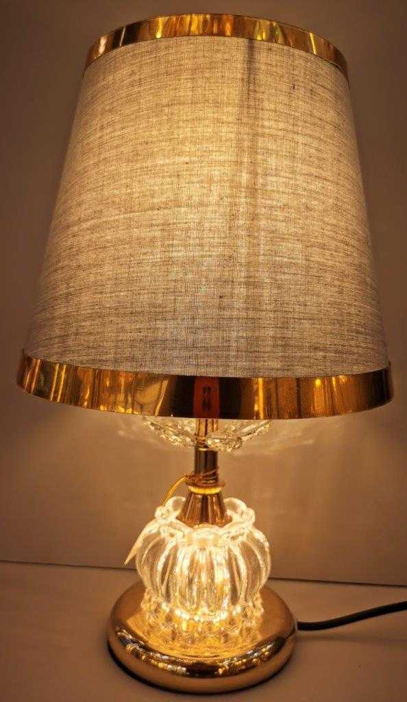 Home Decor Bedside Desktop Table Lamp Metal Base Color Shade 38*25 cm