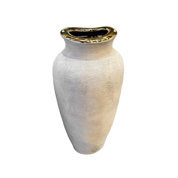 Home Decor Modern Abstract Craft Tabletop Ceramic Vase 21.5*40 cm