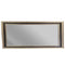 Decorative Glass Rectangular Wall Mirror 49*140 cm