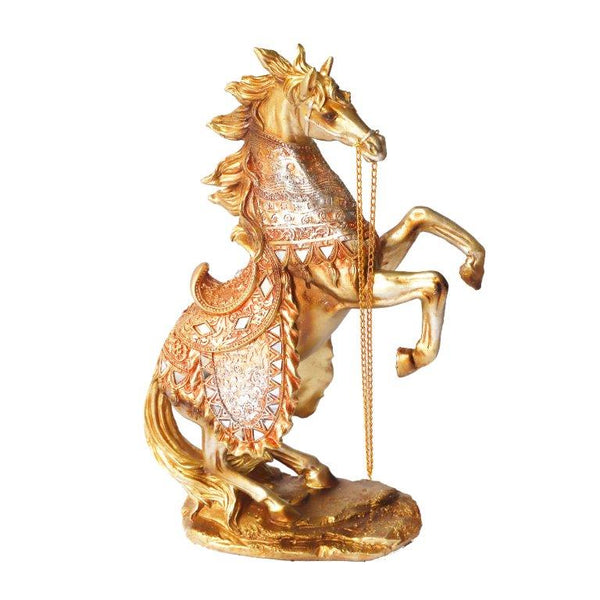 Sculpture Statue Resin Figurine Horse 26*25*11 cm